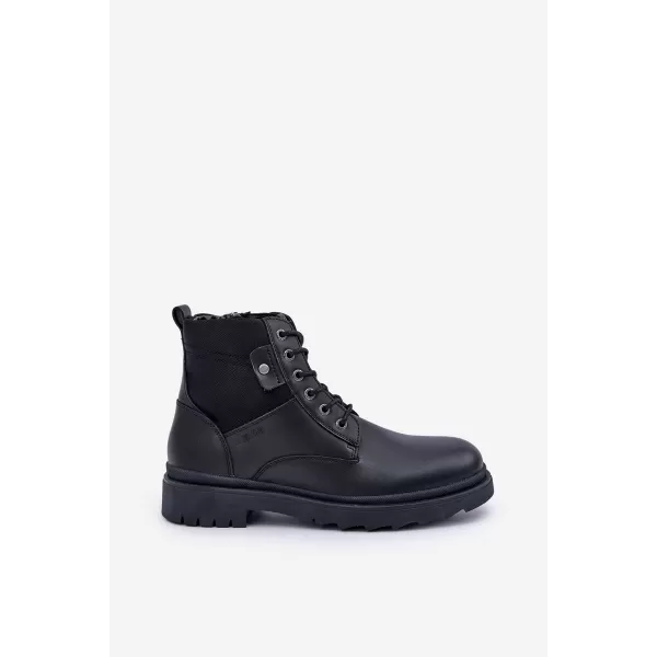  Moški čevlji BIG STAR OO174166 BLACK Big Star Shoes 