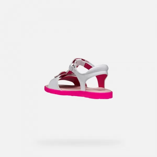  Dekliški sandali GEOX JOYFOOT J65P1C000HHC1441 BELA 