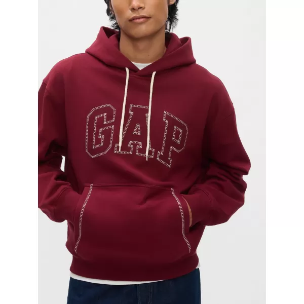  Moški pulover GAP LOGO HOODIE PULLOVER 646031-01 VOLOVSKA KRI 