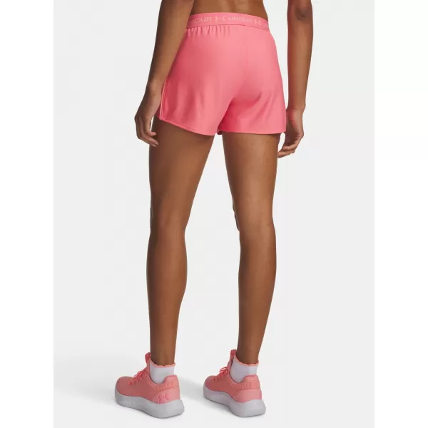  Ženske kratke hlače UNDER ARMOUR TECH PLAY UP SHORTS 1389882-600 ROZA 