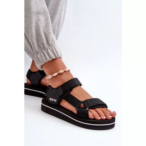  Ženski čevlji BIG STAR NN274A532 BLACK Big Star Shoes 