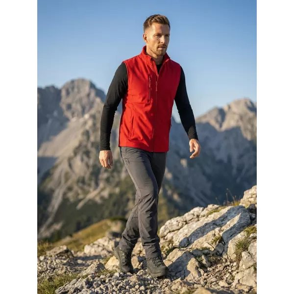  Moški softshell telovnik ALTISPORT NoPrint NP/ALM865 RDEČA 