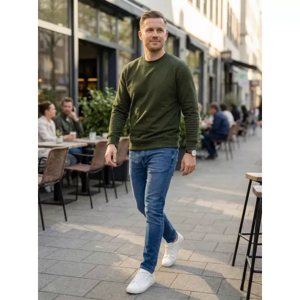  Pulover ALTISPORT NoPrint NP/ALU624 VOJAŠKI 