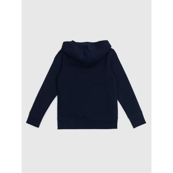  Otroški pulover GAP PULLOVER LOGO HOODIE 849381-10 MODRA GALAKSIJA 