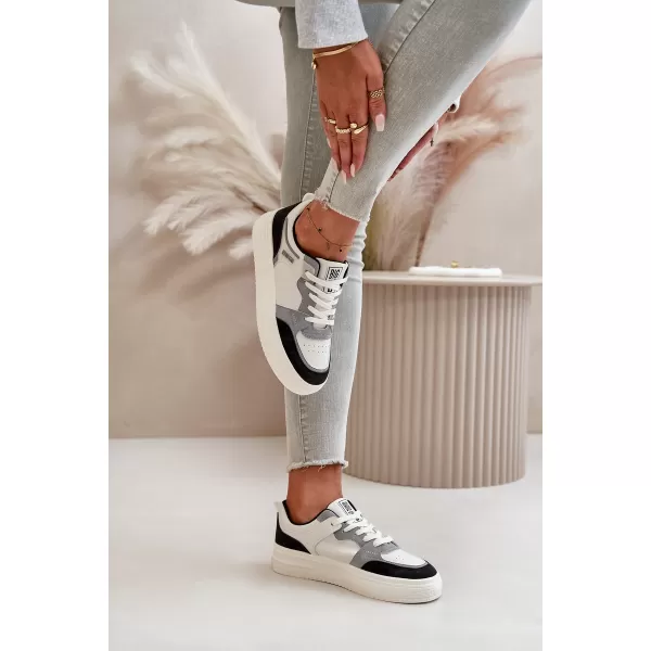  Ženske superge BIG STAR OO274028 WHITE Big Star Shoes 