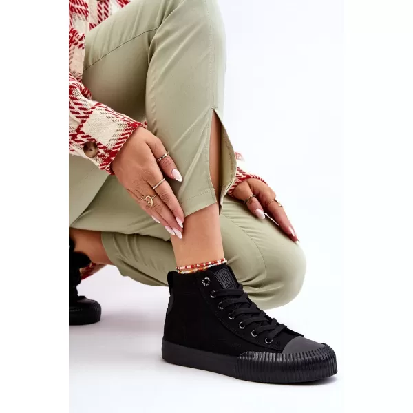 Ženske superge BIG STAR LL274444 BLACK Big Star Shoes 