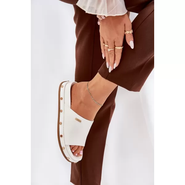  Ženski natikači BIG STAR RR274216 WHITE Big Star Shoes 