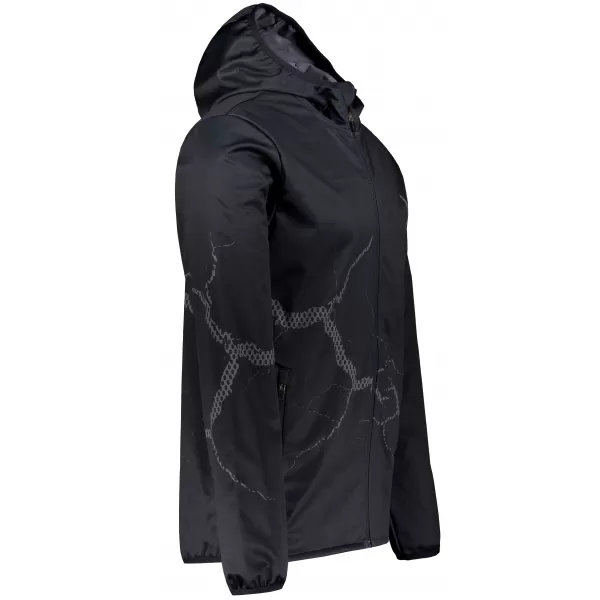 Moška vrhunska softshell jakna ALTISPORT VOJ/ALM129JACK01 ČRNO SIVA 