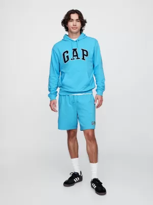 Moški pulover GAP FRENCH TERRY PULLOVER LOGO HOODIE 868460-10 VODNAR