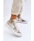 Ženske superge BIG STAR LL274047 WHITE/OLIVE Big Star Shoes