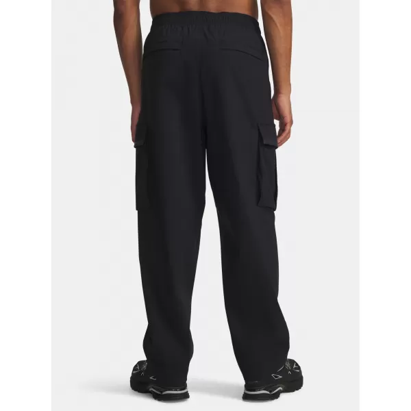  Moške športne hlače UNDER ARMOUR UNSTPBLE TXTR WOVEN CARGO 6003862-001 ČRNA 