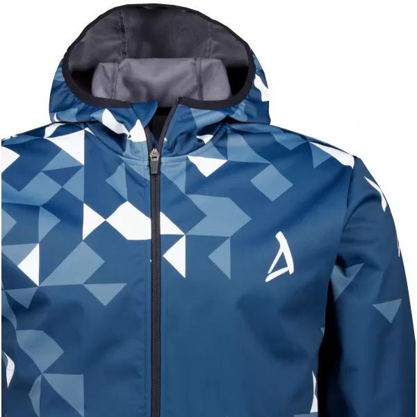  Moška vrhunska softshell jakna ALTISPORT VOJ/ALM108JACK01 MORNARSKO MODRA/BELA 