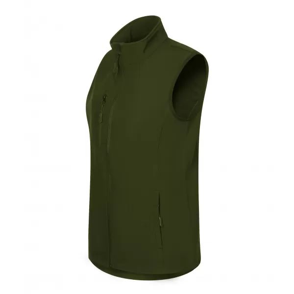  Ženski softshell telovnik ALTISPORT NoPrint NP/ALW965 VOJAŠKI 
