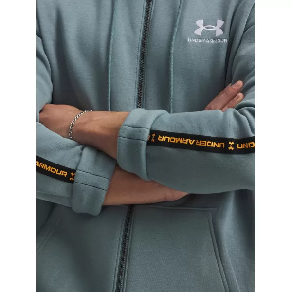  Moški pulover UNDER ARMOUR UA ICON FLEECE FZ TAPING 1390298-587 MODRA 