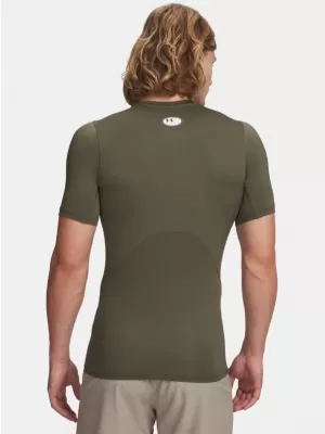 Moška majica s kratkimi rokavi UNDER ARMOUR HG ARMOUR COMP SS 1361518-390 ZELENA