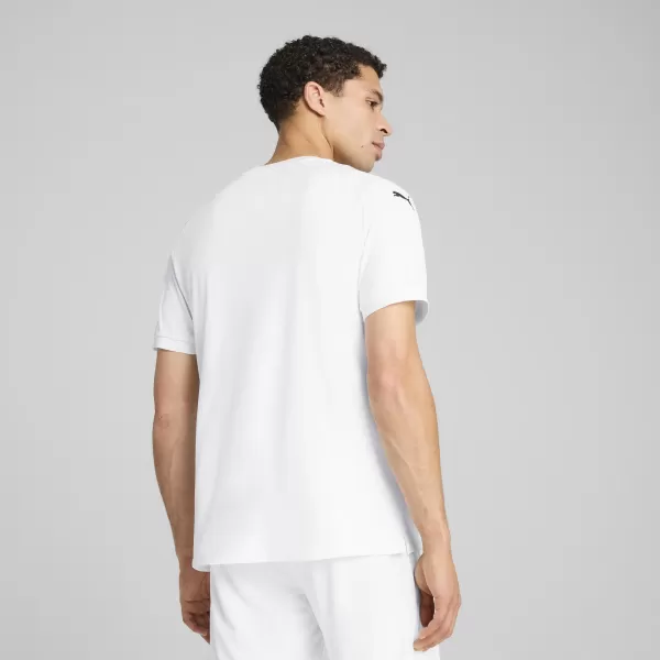  Moška funkcionalna majica PUMA TEAMCUP JERSEY 706272-04 PUMA BELA/PUMA ČRNA 