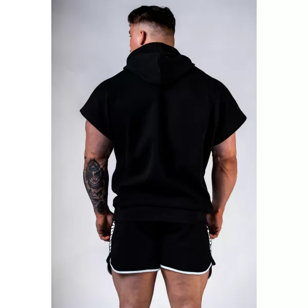 Majica iz cunj za trening HERO 297 BLACK Nebbia 