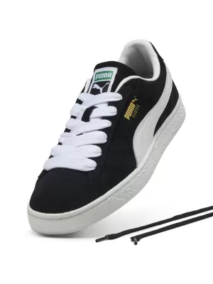 Škornji PUMA SUEDE CLASSIC 399781_01 PUMA ČRNA/PUMA BELA