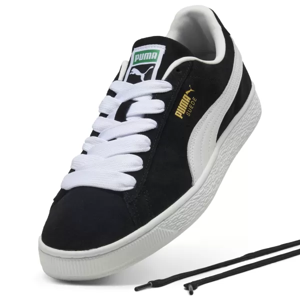  Škornji PUMA SUEDE CLASSIC 399781_01 PUMA ČRNA/PUMA BELA 
