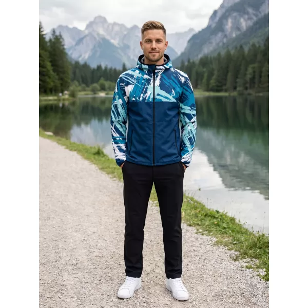  Moška vrhunska softshell jakna ALTISPORT VOJ/ALM039JACK01 MORNARSKO MODRA 