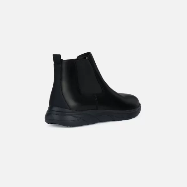  Moški gležnarji GEOX PORTELLO G006545 ČRNA 