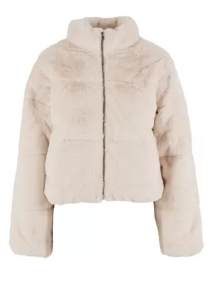 Ženska jakna URBAN CLASSICS TB7935 BELI PESEK