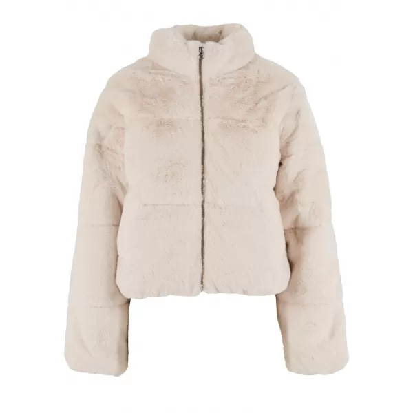  Ženska jakna URBAN CLASSICS TB7935 BELI PESEK 