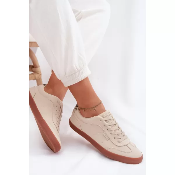  Ženske superge BIG STAR TT274358 BEIGE Big Star Shoes 