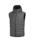 Telovnik PENTAGON AURORA 2.0 PUFFER HOODED VEST K04011-2.0 PEPELNO SIVA