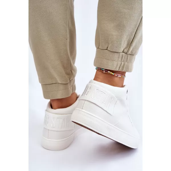  Ženske superge BIG STAR LL274002 WHITE Big Star Shoes 