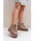 Ženski snežaki D.FRANKLIN DFSH375003 TAUPE