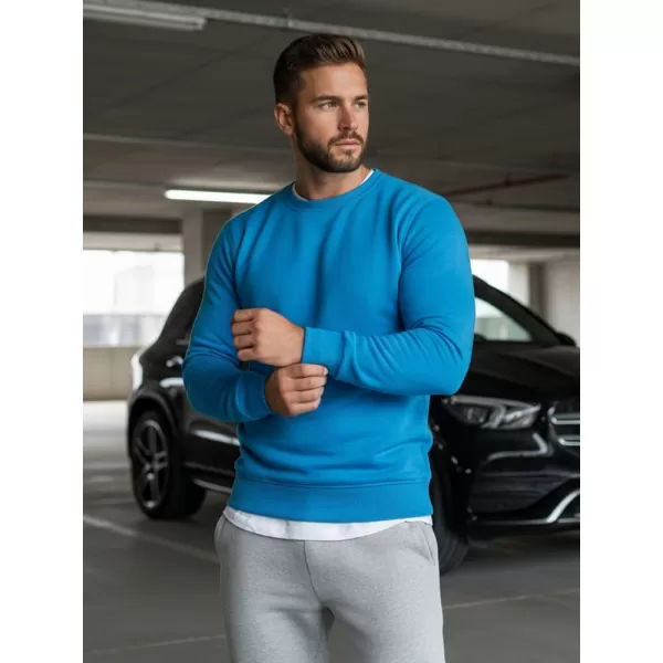  Moški pulover DSTREET BX4386 MODRA 