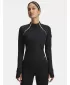 Ženska majica s kratkimi rokavi UNDER ARMOUR UA VELOCITI PRO CW HALF ZIP 6004015-001 ČRNA