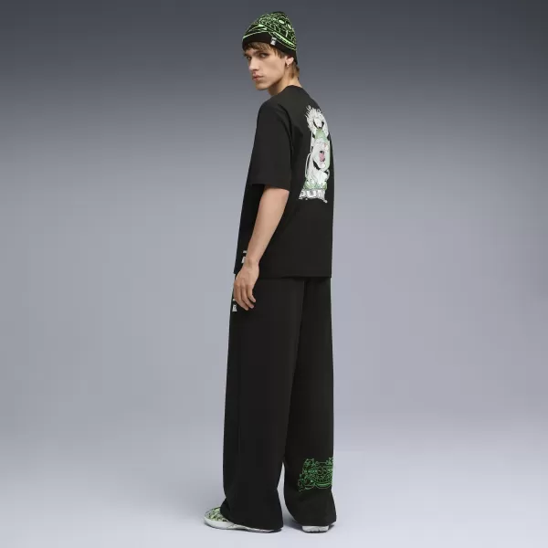  Moške hlače PUMA X RIPNDIP SWEATPANTS 632416-01 ČRNA PUMA 