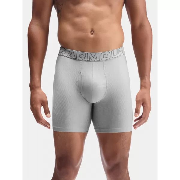  Moške boksarice UNDER ARMOUR UA PERFORMANCE TECH MESH - SOLID 6IN - 1383884-069 TITAN 