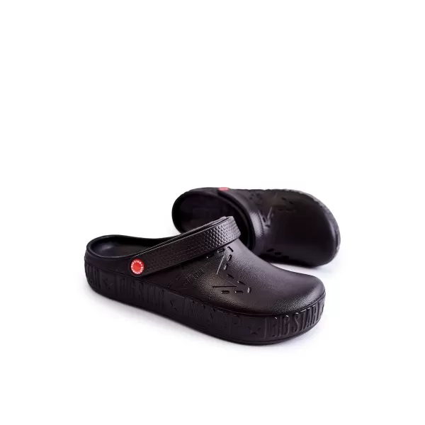  Moški natikači BIG STAR II175001 BLACK Big Star Shoes 