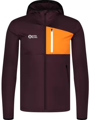 Moški powerfleece pulover NORDBLANC BRACKEN NBWFM8286 RJAVA