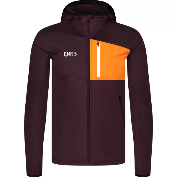  Moški powerfleece pulover NORDBLANC BRACKEN NBWFM8286 RJAVA 