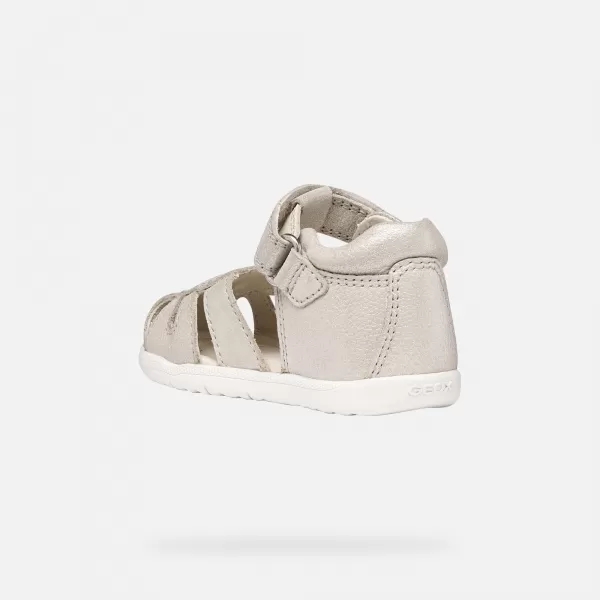  Prvi koraki deklet GEOX SANDAL MACCHIA B654WA0MAEWC0262 SIVA 