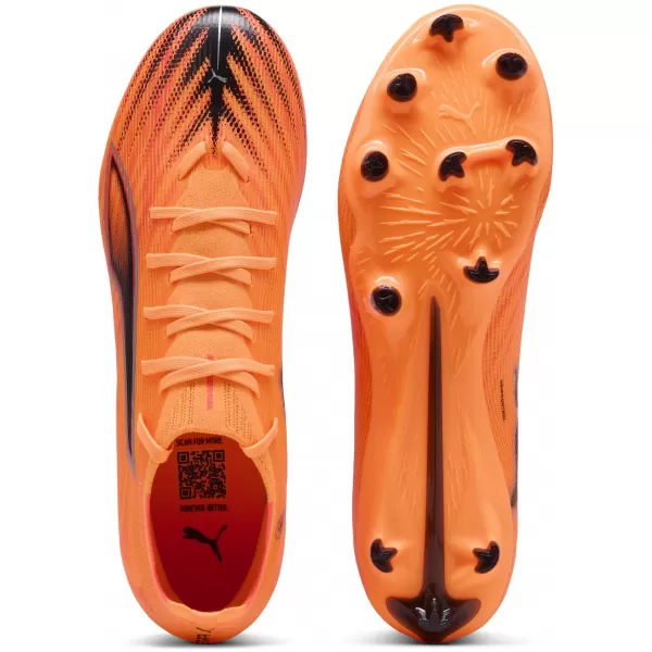  Škornji PUMA ULTRA 6 MATCH FG/AG 108514-03 SEGRETI OGENJ/ČRNO/ŽAREČE RDEČE 