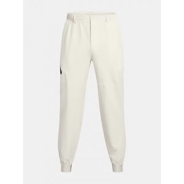  Moške trenirke UNDER ARMOUR UNSTOPPABLE JOGGERS 1388823-110 BELA 