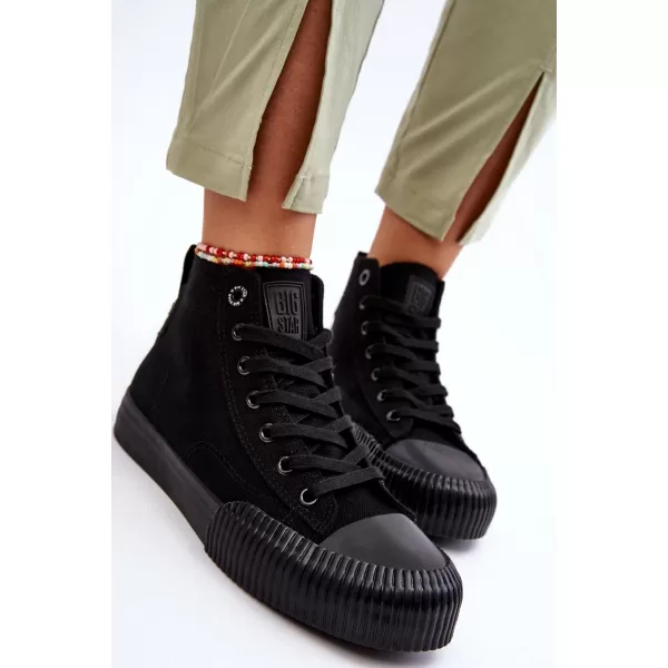  Ženske superge BIG STAR LL274444 BLACK Big Star Shoes 