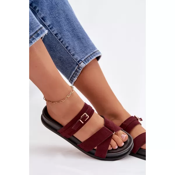  Ženski copati BOTO SELORINA 41592 BORDO 