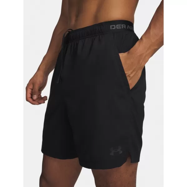  Moške kratke hlače UNDER ARMOUR UA VANISH WVEN SHORT 2.0 6IN 6009865-001 ČRNA 