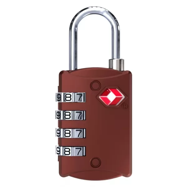  Zaklepanje CABINZERO TSA Travel Lock RDEČA SANGRIJA 