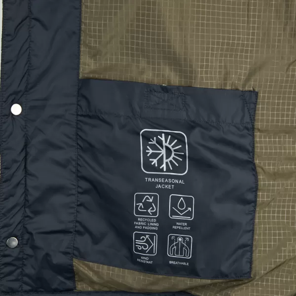  Moška jakna GEOX BARBERIGO G014357 TEMNO MODRA 