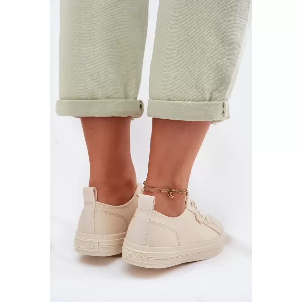  Ženske superge BIG STAR TT274818 BEIGE Big Star Shoes 