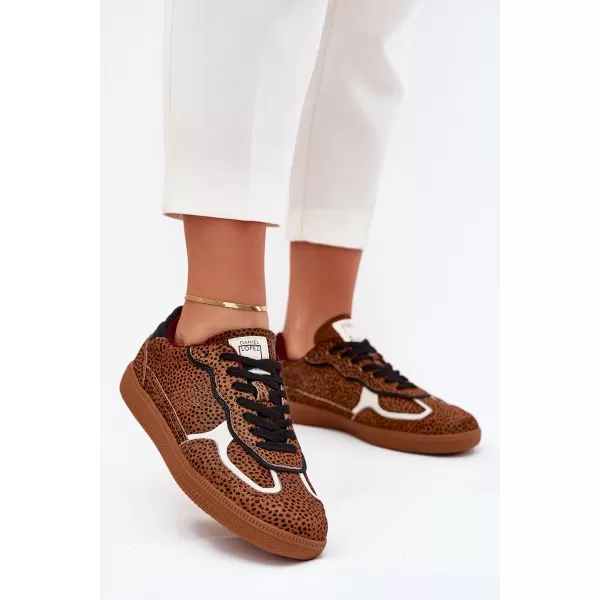  Ženske superge LOPEZ JUST DARE SS2D4016 BROWN/BEIGE Daniel Lopez Just Dare 