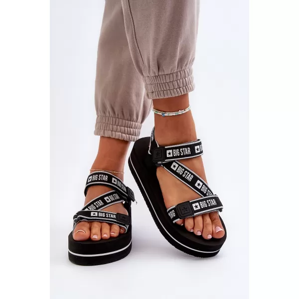  Ženski čevlji BIG STAR NN274A525 BLACK Big Star Shoes 