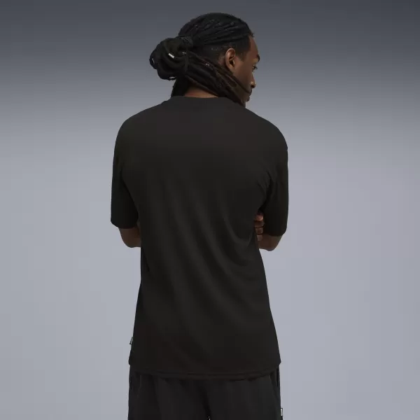  Moška majica s kratkimi rokavi PUMA HOOPAVERSE TEE 3 632891-02 ČRNA PUMA 
